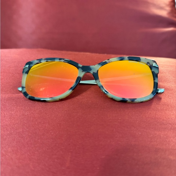 Michael Kors Tortoise Frames with Flame Colored Lenses - Picture 2 of 4